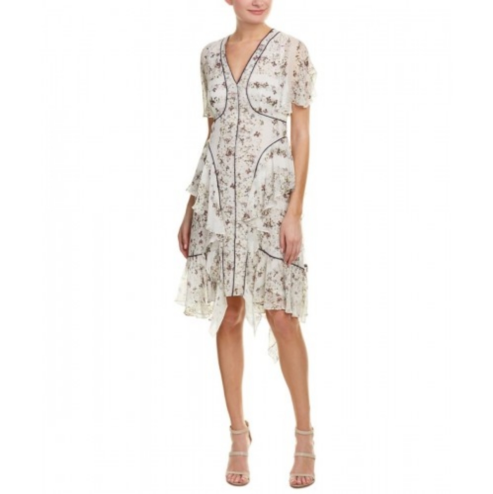 BCBGMaxAzria Naomee Silk Dress